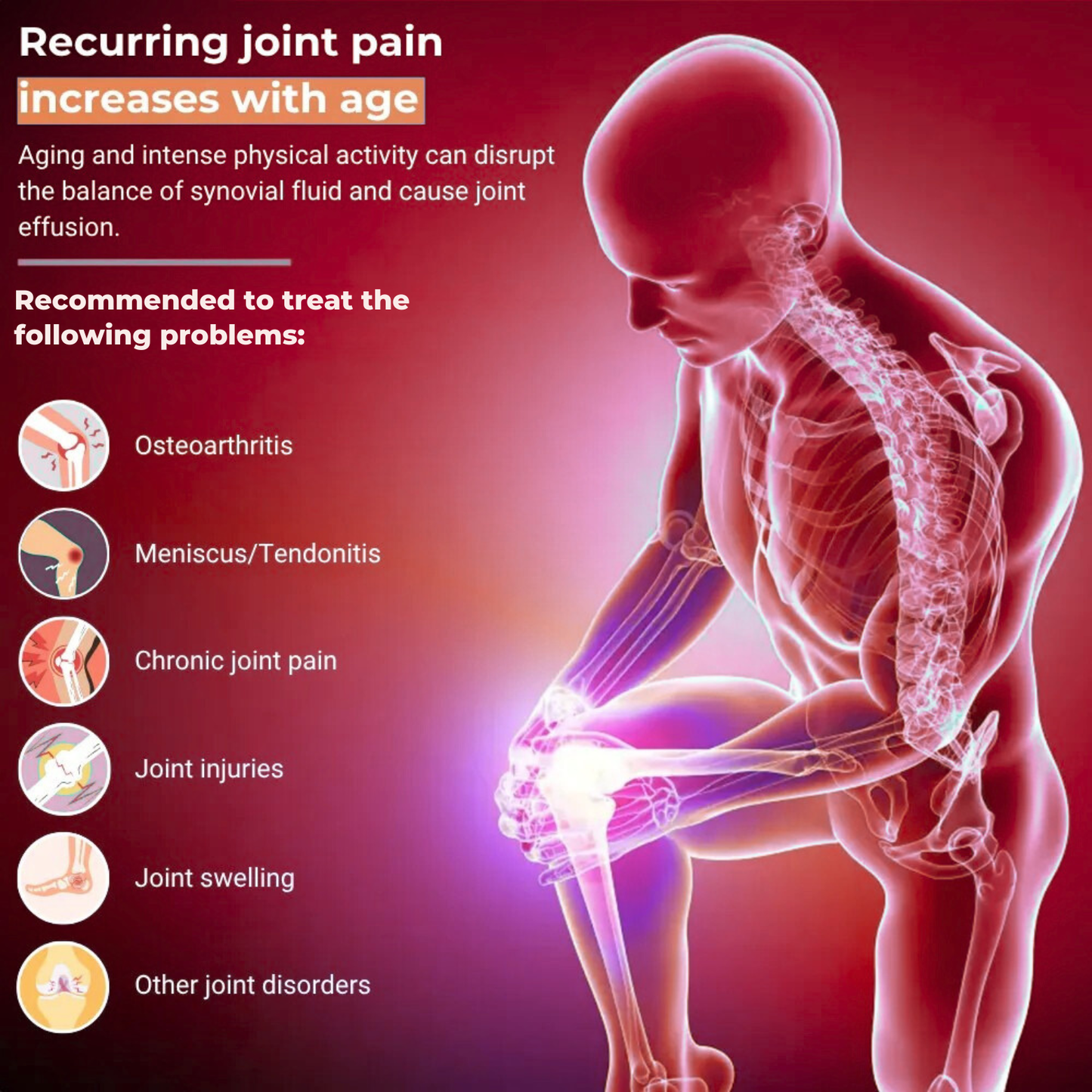 HQT™ 3-IN-1 Knee Massager