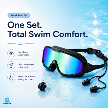 HQT™ AquaPro 3-in-1 Swim Set