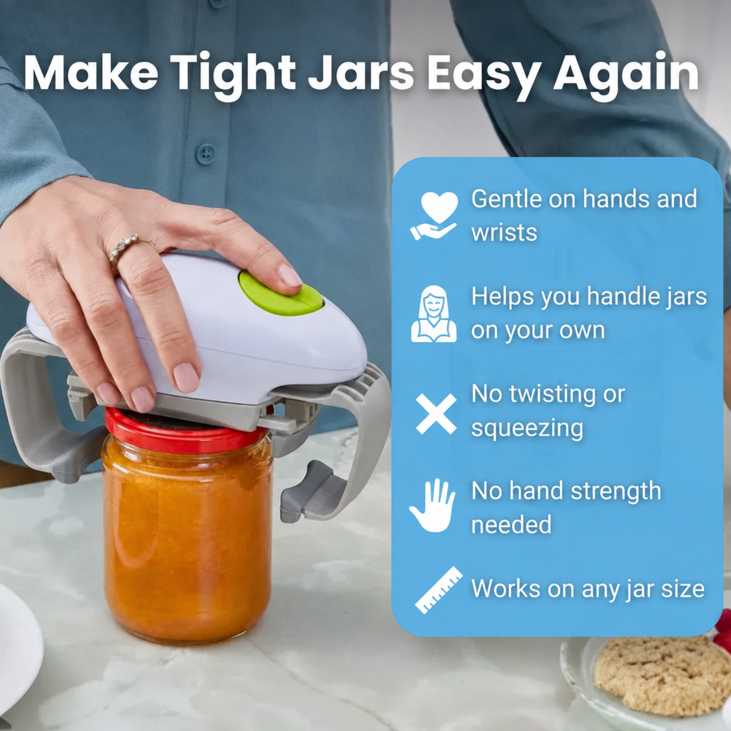 The JarMate™ Automatic Jar Opener