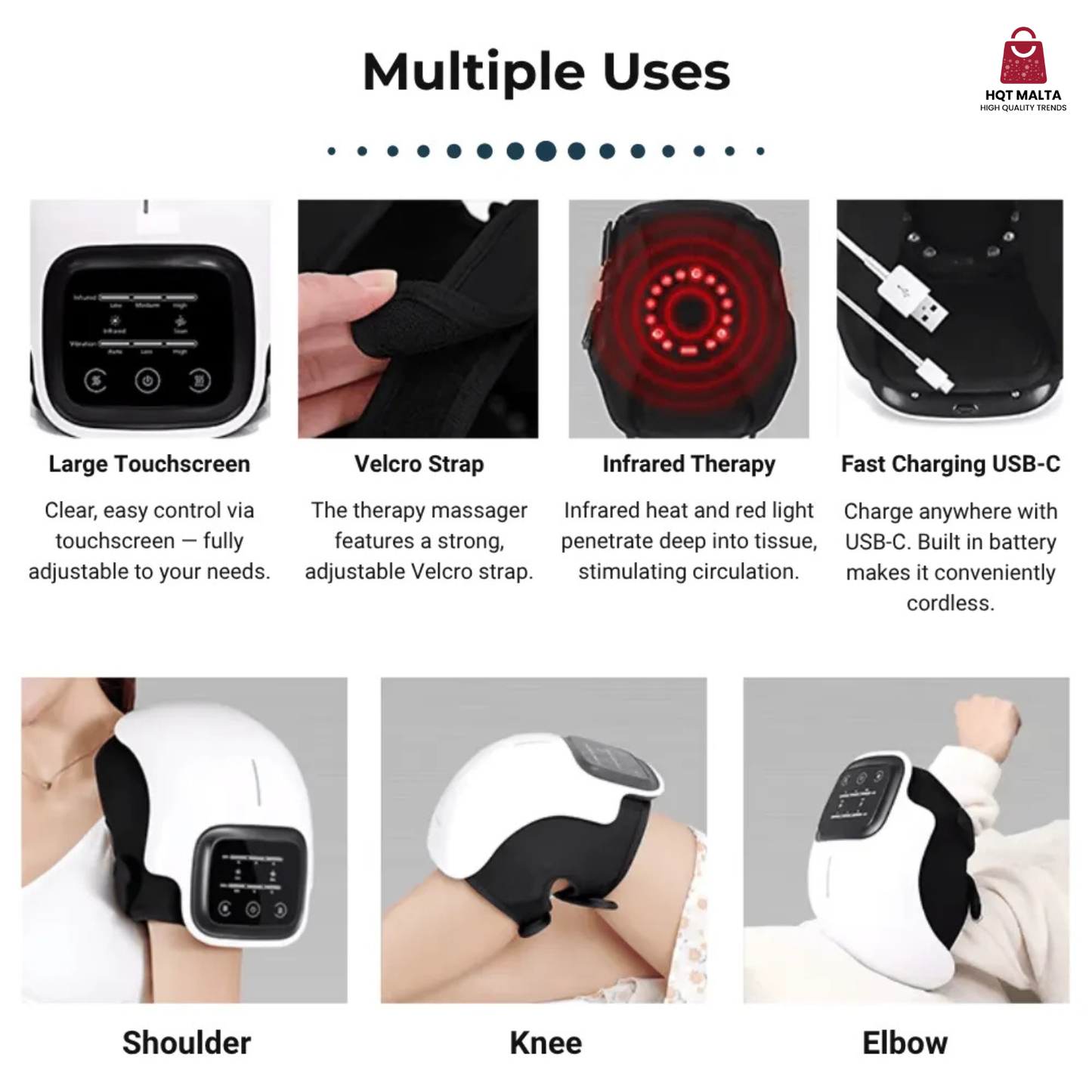 HQT™ 3-IN-1 Knee Massager