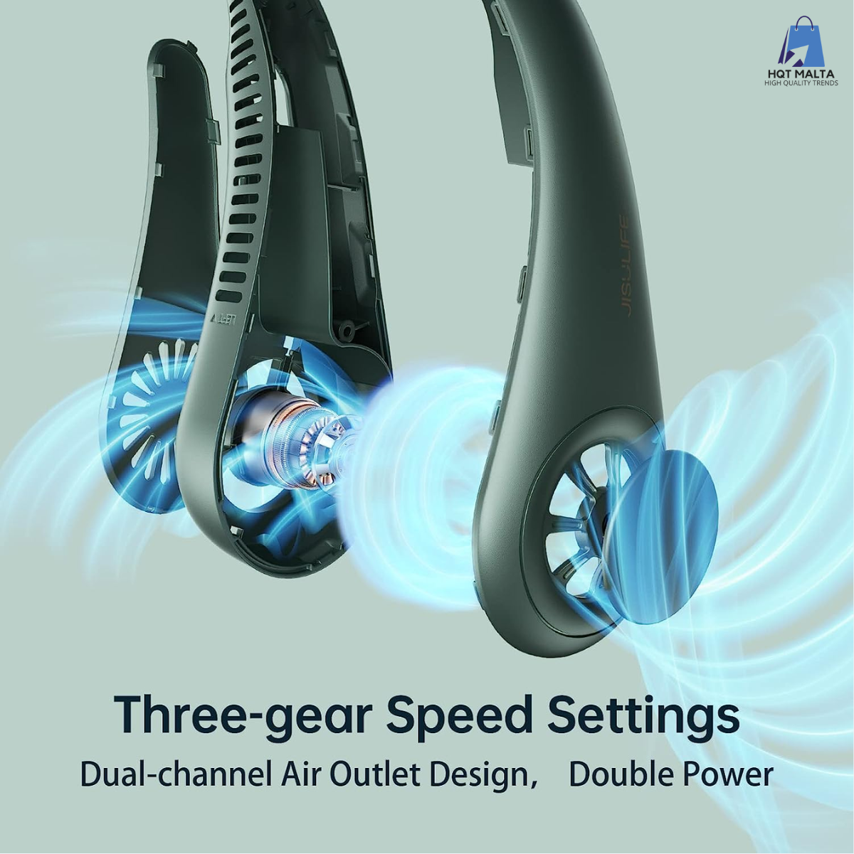 HQT™ WIRELESS NECK FAN